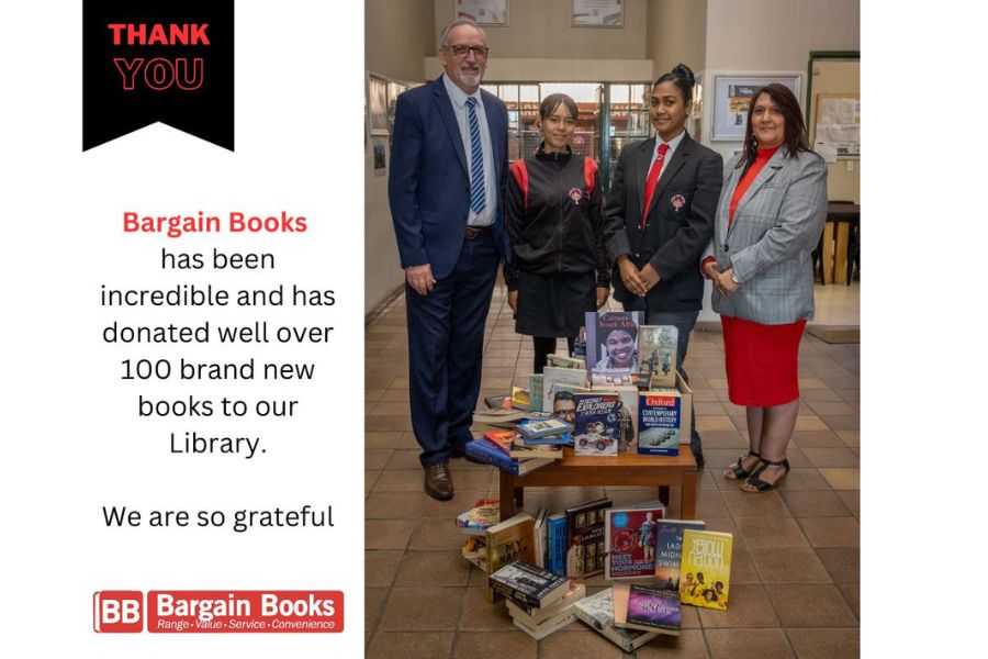 100+ new library books from Bargain Books SA
