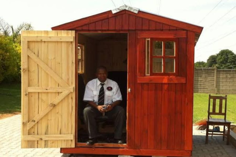Seeking a guard house for Mr Martins