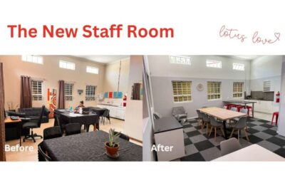 Staffroom makeover