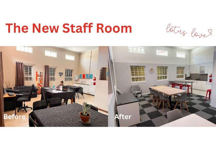 Staffroom makeover