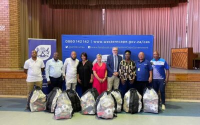Minister of Sport event: equipment donation